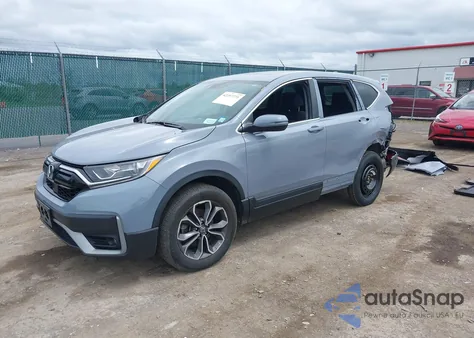 2021 Honda Cr-V Awd Ex из США, поврежденный, VIN 2HKRW2H55MH628744
